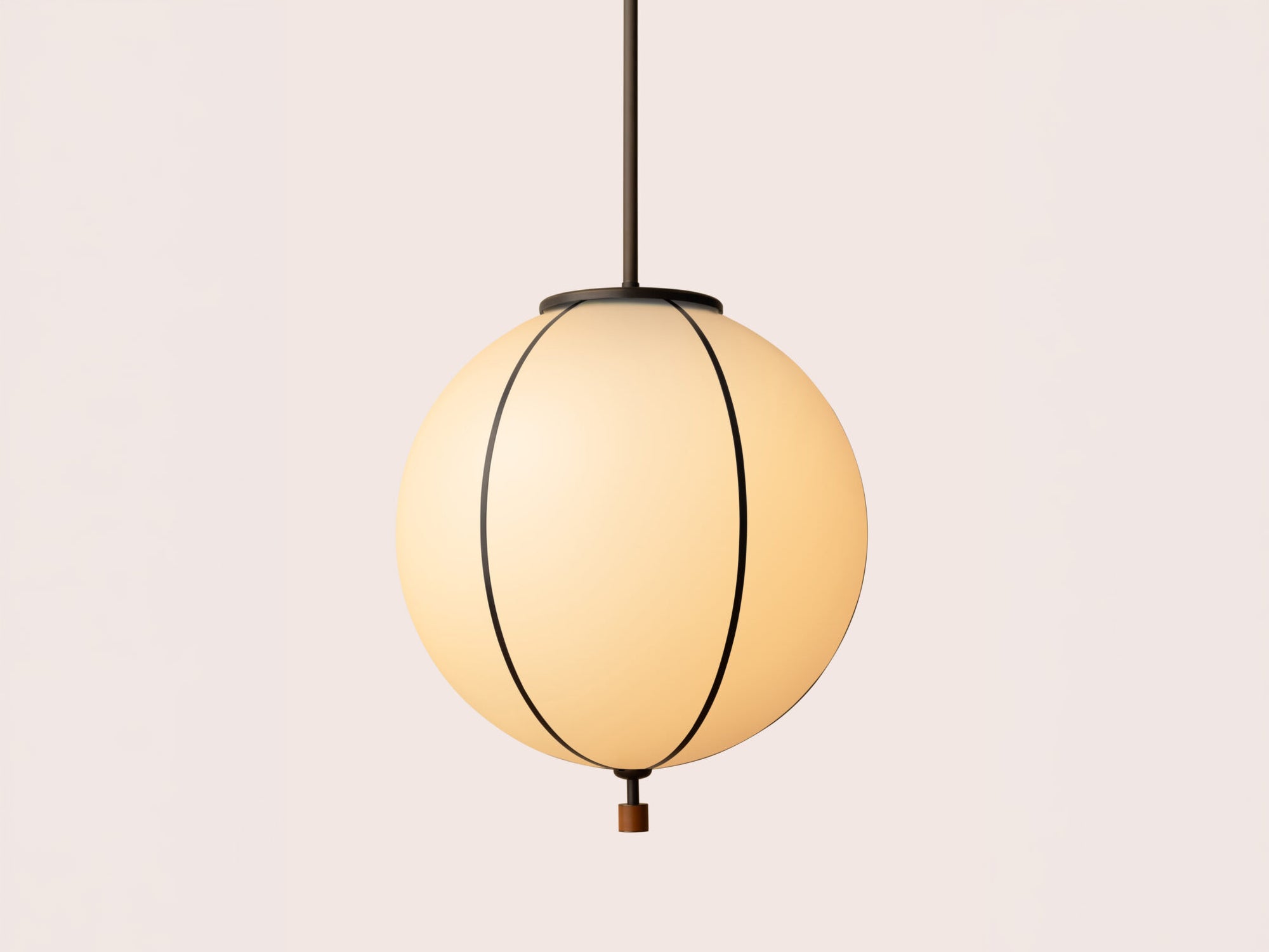 Rib Pendant – XL Sphere