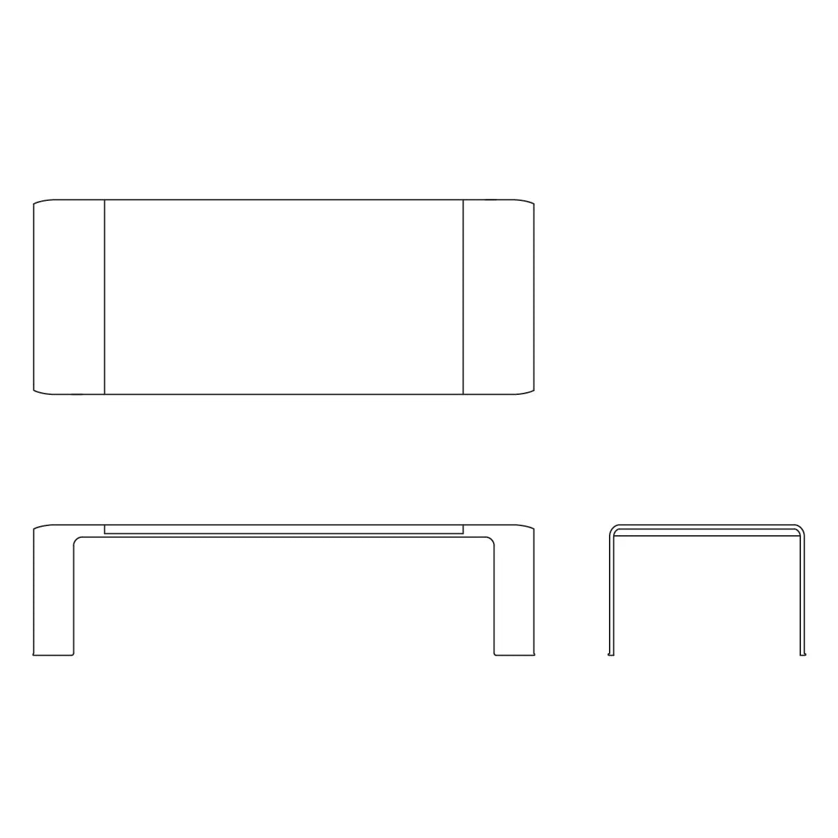 Scimitar Dining Table