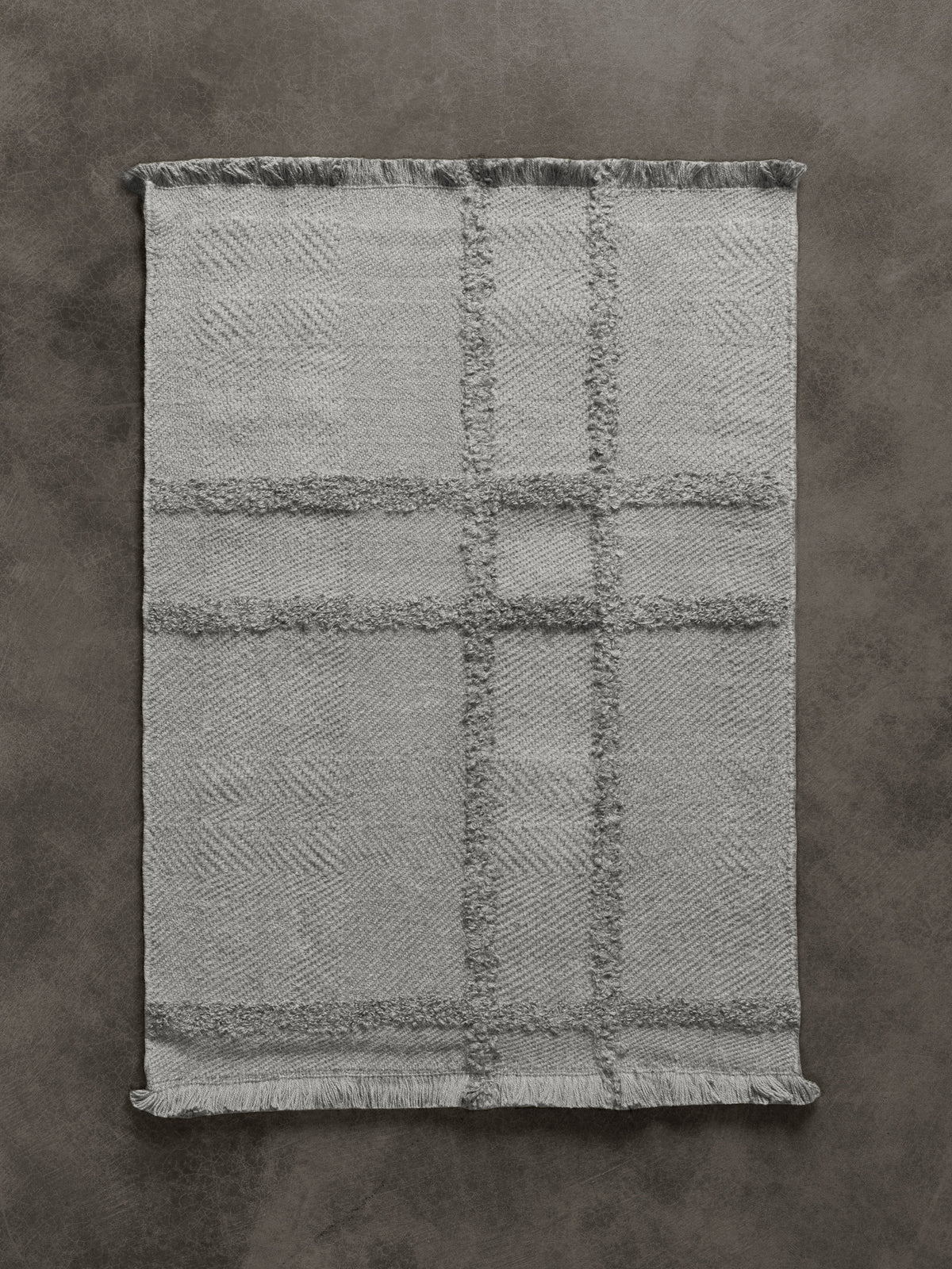 Shadow Plaid in Light Grey