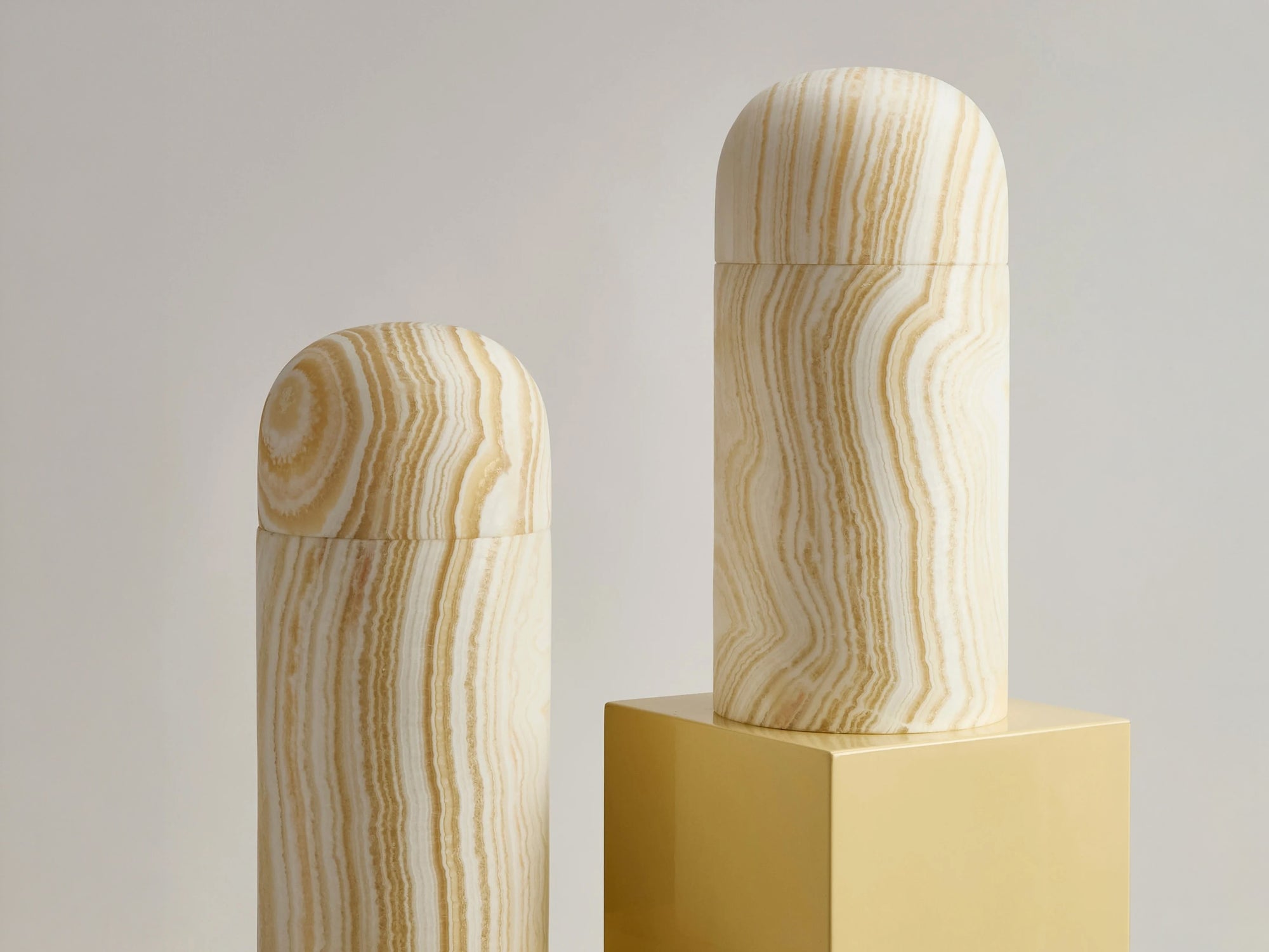 Encapsulated Table Lamp by Omar Chakil