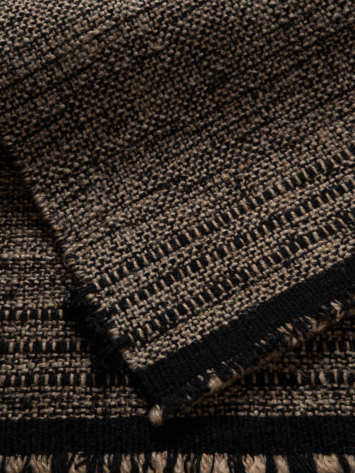 Burlap in Black