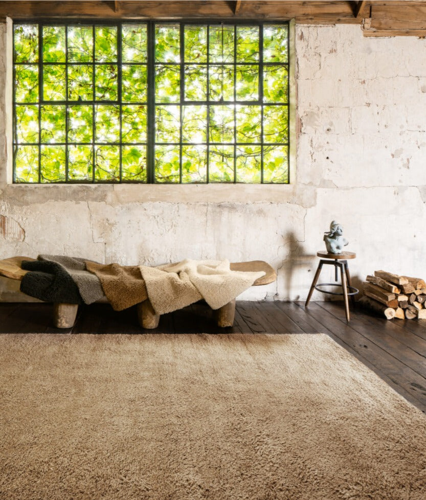 Fleece in Tan