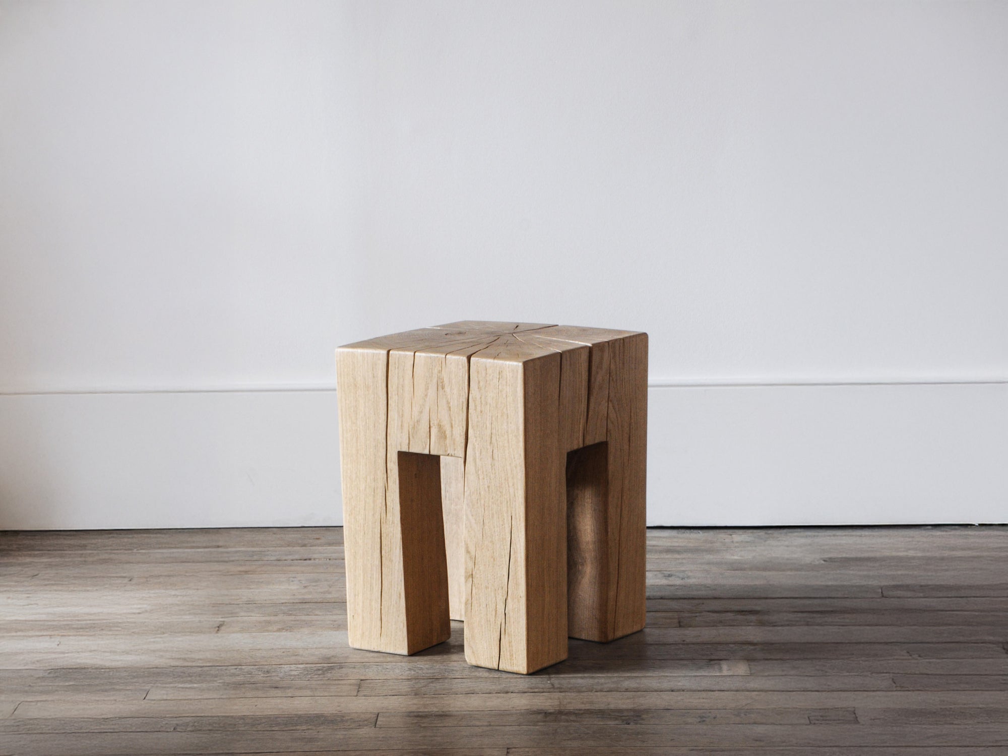 Carved Oak Side Table