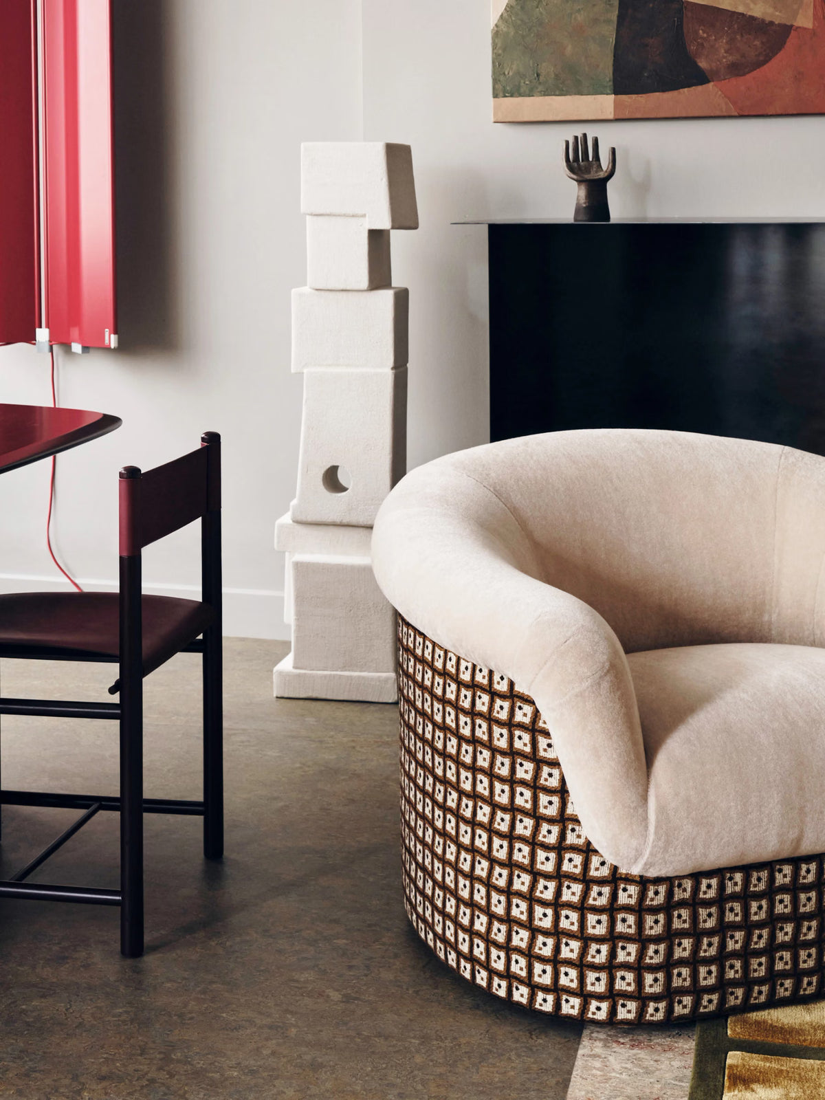 Roll Top Chair
