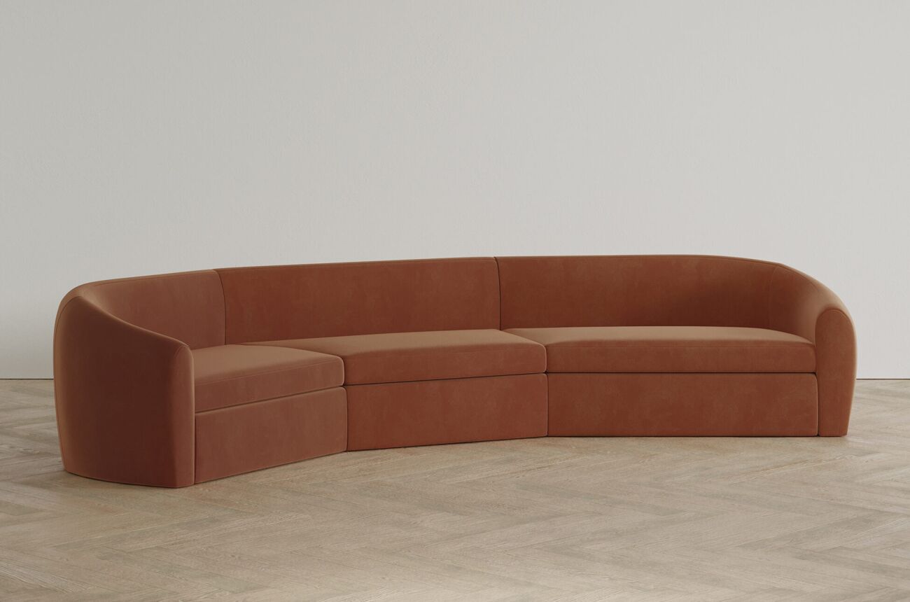 Olive Sectional 3-Piece