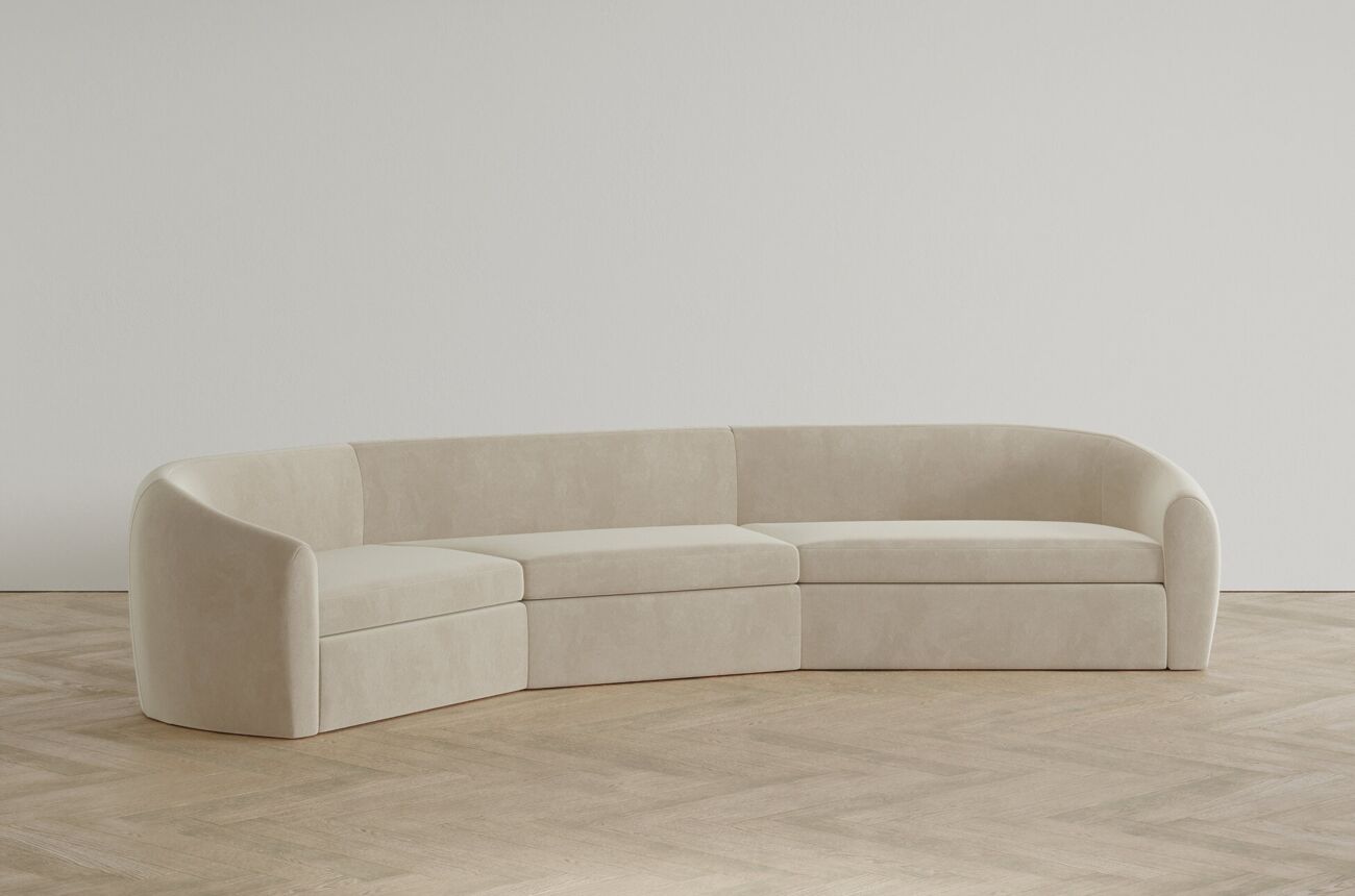 Olive Sectional 3-Piece