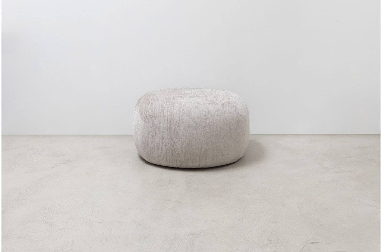 OLIVE WATERFALL OTTOMAN