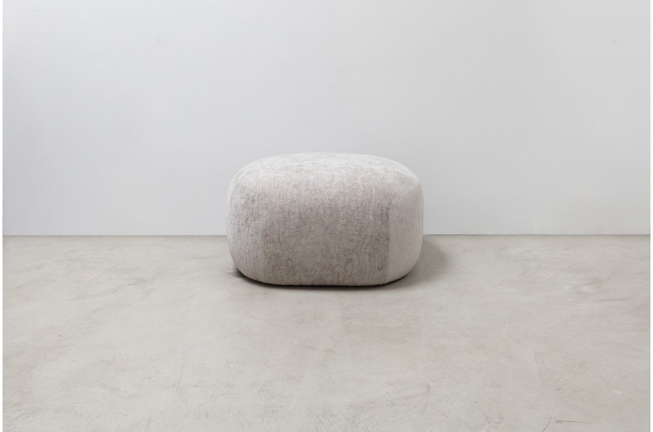 OLIVE WATERFALL OTTOMAN