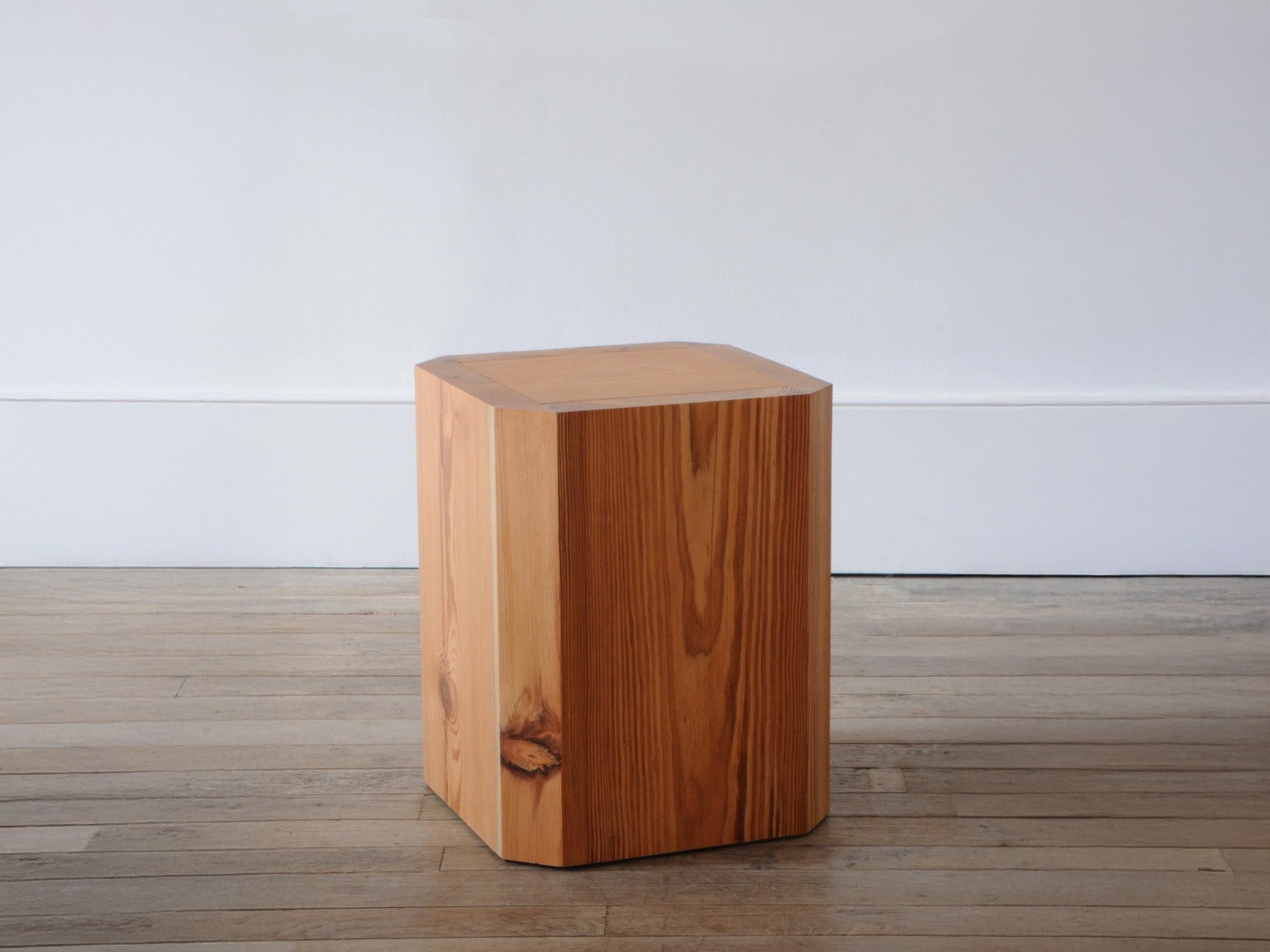 Pitched Pine Plinth