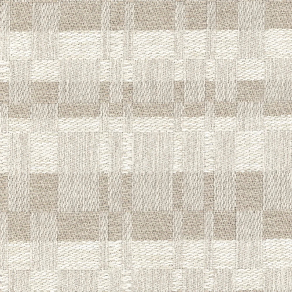 Indoor-Outdoor Commune Shaker Plaid in Cloud