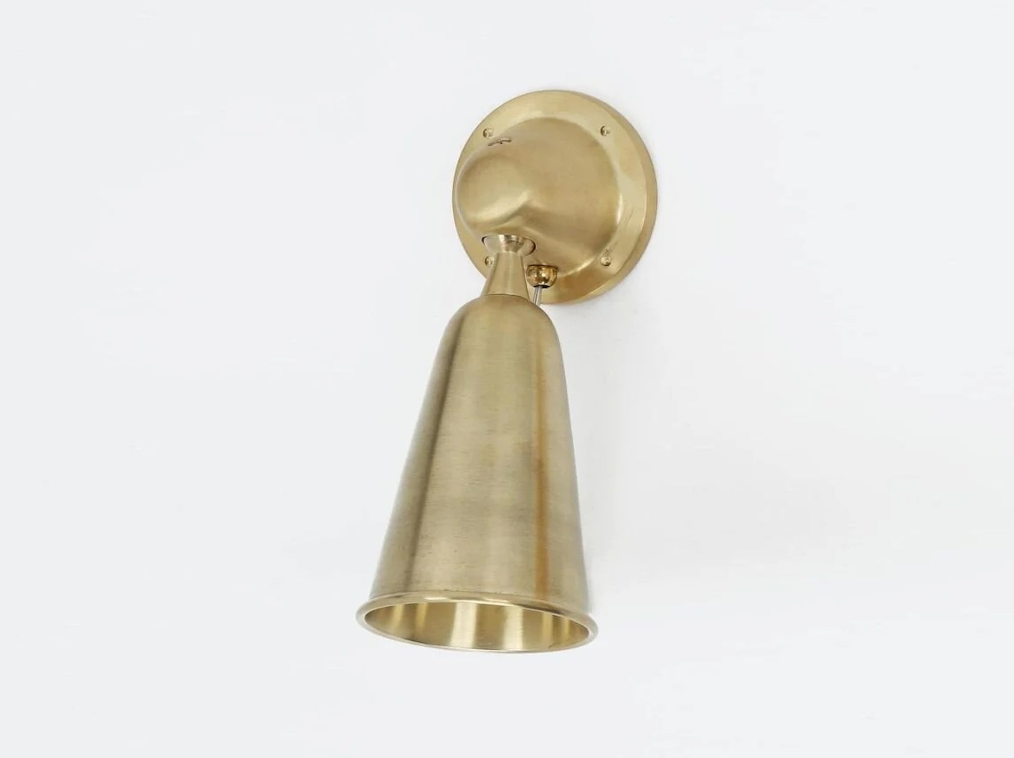 SPOT LIGHT IN BRUSHED BRASS