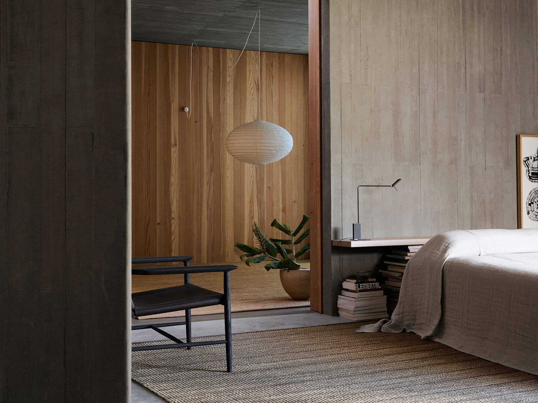 Trellis in Natural & Bison