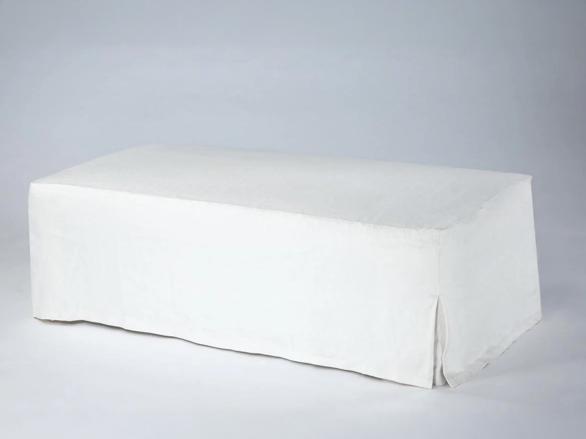 Upholstered Ottoman with Loose Cover