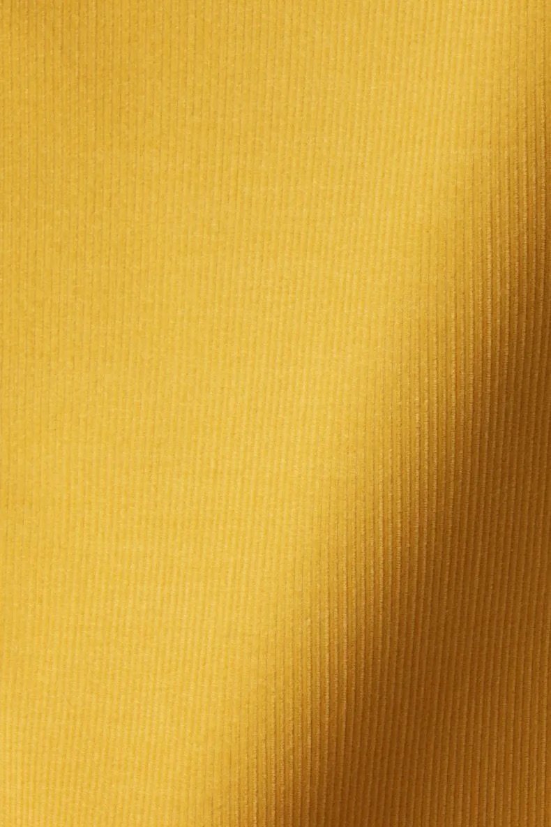 NEEDLE CORDUROY IN CANARY