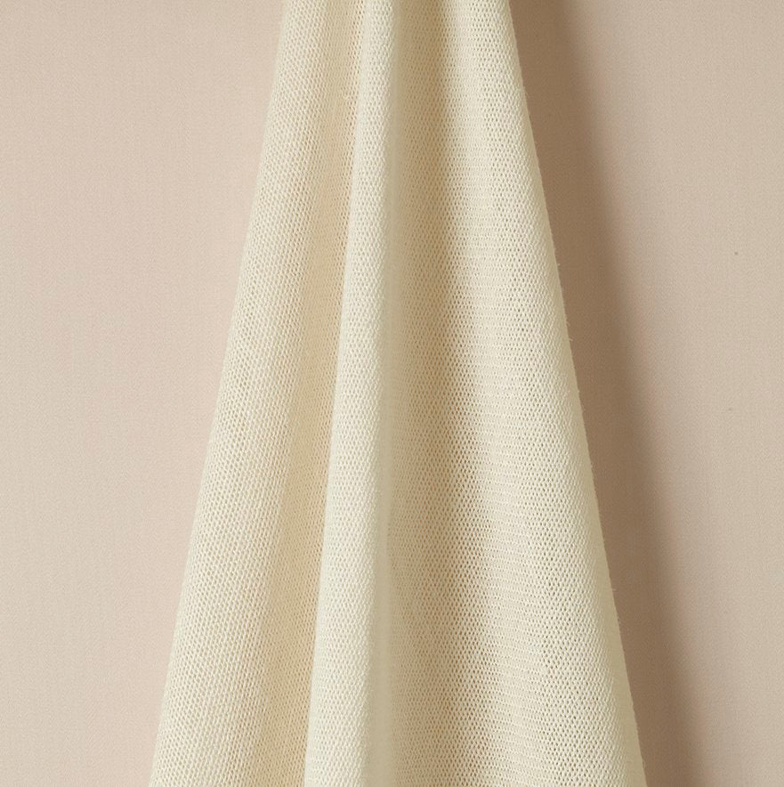 SHEER LINEN IN CROSS HATCH