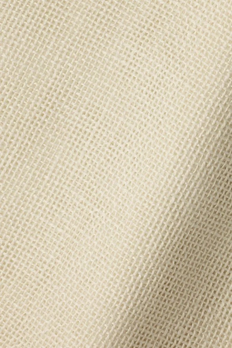 SHEER LINEN IN CROSS HATCH