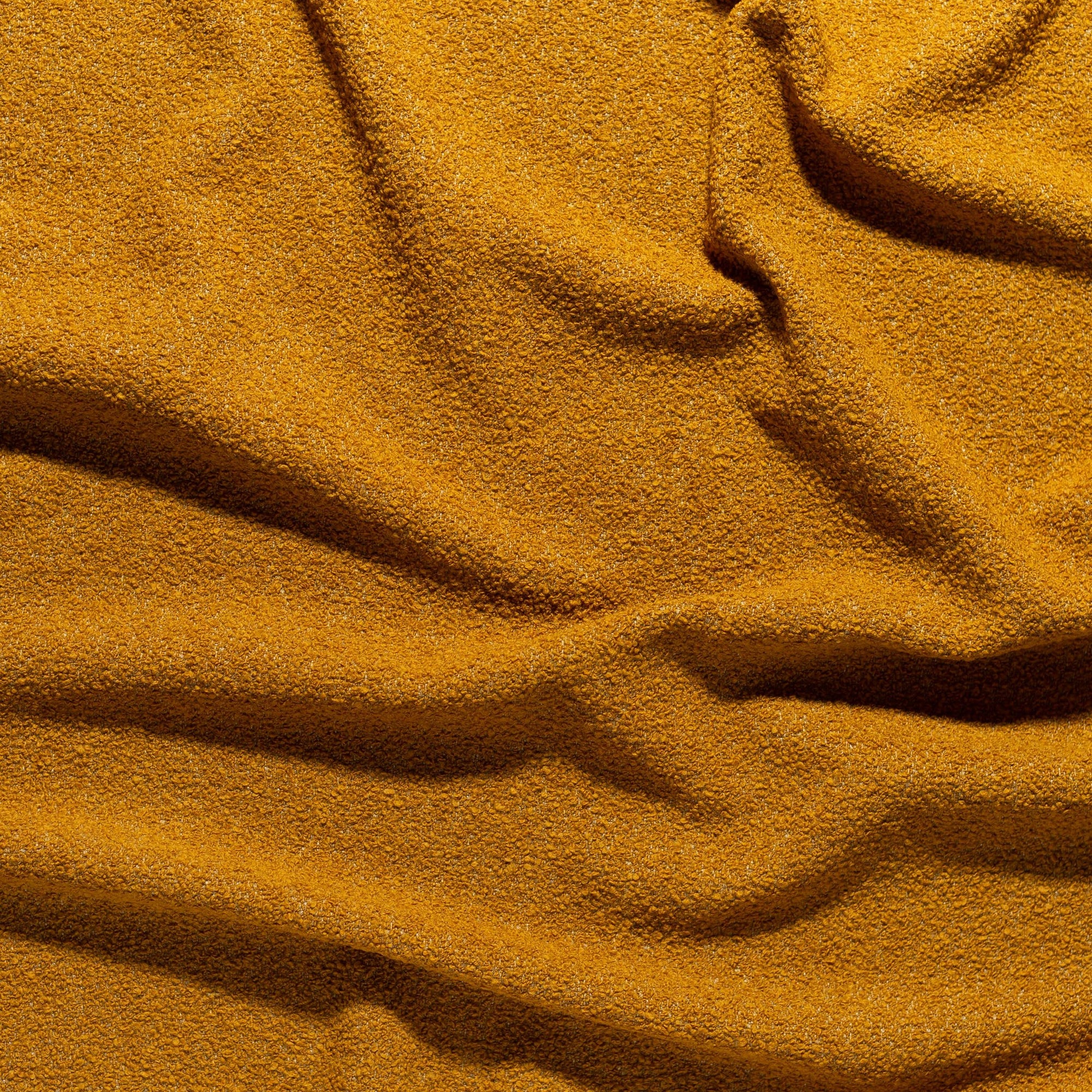 ISMAY BOUCLE IN MUSTARD